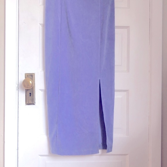 DONATED - Vintage Amoretti Purple Maxi Dress - Picture 5 of 13